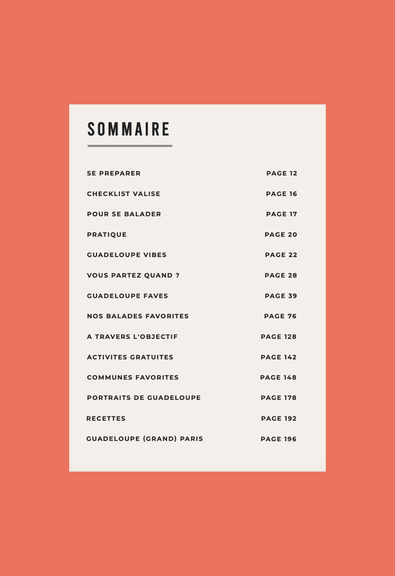Guide Take me to Guadeloupe (disponible au format papier ou eBook PDF)