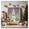 Affiche New York Noël Rockefeller Center Christmas Tree, papier Beaux-Arts