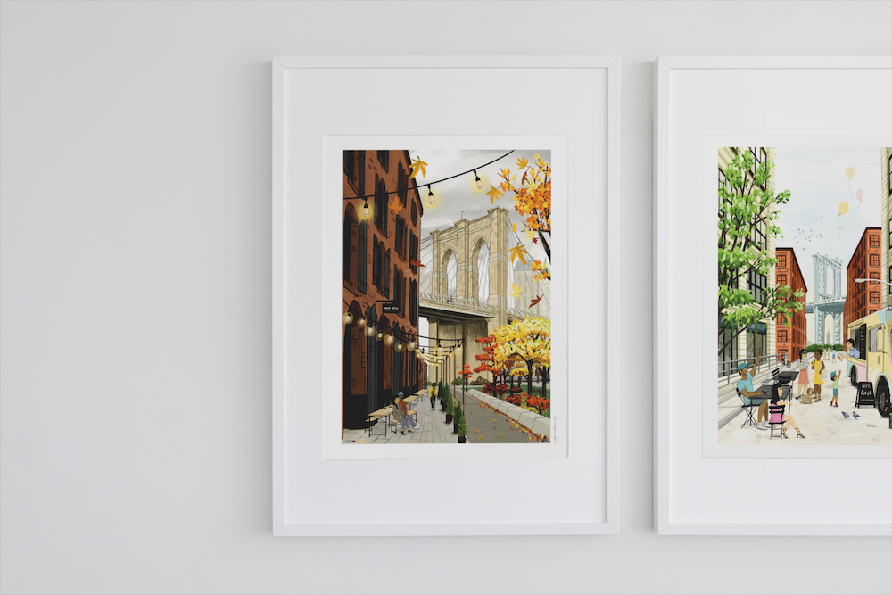 Affiche Eté à New York - Shop We Love